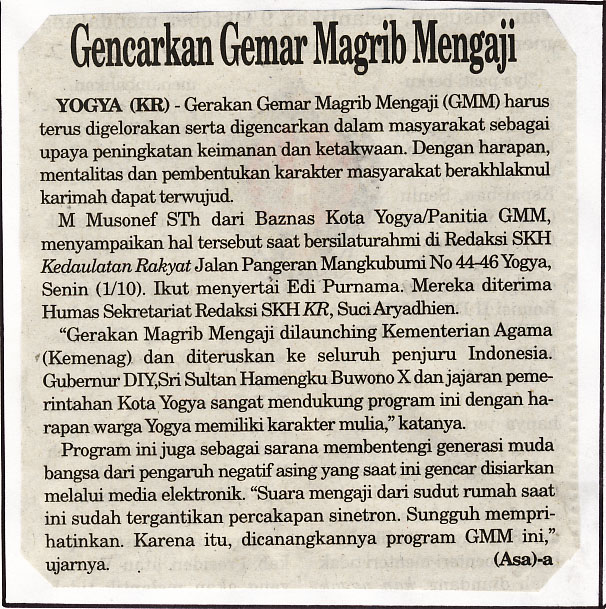 Kliping jogja terbaru